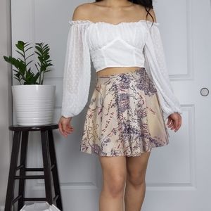 Middle Earth Map Lord of the rings mini skirt
